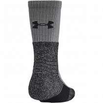 Under Armour All Weather Wool Boot Socks - Titan Grey / Black - L