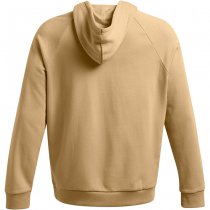 Under Armour Mens Rival Fleece Antler Hoodie - Camel / Coyote - 2XL