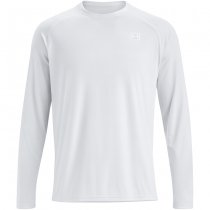 Under Armour Mens Fish Elite Long Sleeve - White / Halo Grey - 3XL