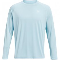 Under Armour Mens Fish Elite Long Sleeve - Stream / Ether Blue - XL