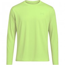 Under Armour Mens Fish Elite Long Sleeve - Sonic Yellow / White - 3XL
