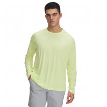 Under Armour Mens Fish Elite Long Sleeve - Sonic Yellow / White - 3XL