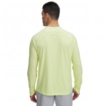 Under Armour Mens Fish Elite Long Sleeve - Sonic Yellow / White - M
