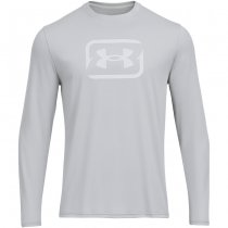 Under Armour Mens Fish Pro Chill Tackle Box Long Sleeve - Mod Grey