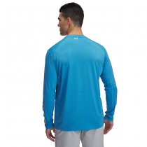 Under Armour Mens Fish Pro Chill Tackle Box Long Sleeve - Ether Blue / Sonic Yellow - 3XL