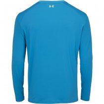 Under Armour Mens Fish Pro Chill Tackle Box Long Sleeve - Ether Blue / Sonic Yellow - M