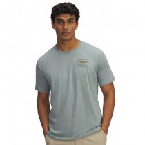 Under Armour Mens Walleye Short Sleeve - Silica Green / Coyote - XL