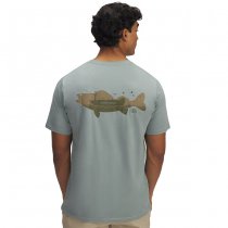Under Armour Mens Walleye Short Sleeve - Silica Green / Coyote - XL