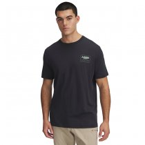 Under Armour Mens Bass Short Sleeve - Anthracite / Silica Green - S