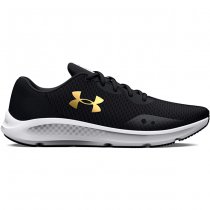 Under Armour Charged Pursuit 3 Running Shoes - Black / Gold - 10