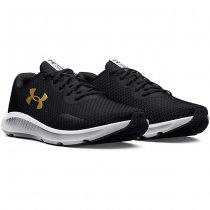 Under Armour Charged Pursuit 3 Running Shoes - Black / Gold - 10