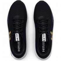 Under Armour Charged Pursuit 3 Running Shoes - Black / Gold - 10