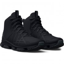 Under Armour Mens Micro G Strikefast Mid Tactical Shoes - Black - 9.5