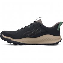 Under Armour Mens Charged Maven Trail Running Shoes - Black / Fresh Clay / Vapor Green - 10.5