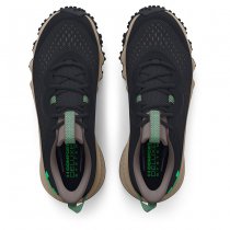 Under Armour Mens Charged Maven Trail Running Shoes - Black / Fresh Clay / Vapor Green - 10.5