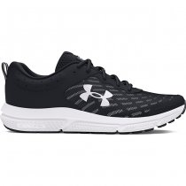Under Armour Mens Charged Assert 10 Running Shoes - Black / White