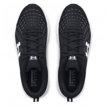 Under Armour Mens Charged Assert 10 Running Shoes - Black / White - 13