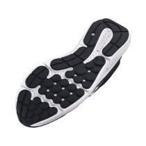 Under Armour Mens Charged Assert 10 Running Shoes - Black / White - 14