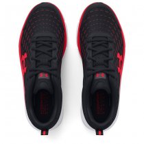 Under Armour Mens Charged Assert 10 Running Shoes - Black / Red - 9