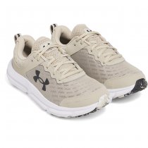 Under Armour Mens Charged Assert 10 Running Shoes - Khaki Base / Khaki Base / Black - 12.5