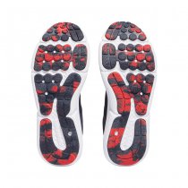 Under Armour Mens Charged Assert 10 Running Shoes - Navy Blue / Navy Blue / Red - 12.5