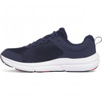Under Armour Mens Charged Assert 10 Running Shoes - Navy Blue / Navy Blue / Red - 14