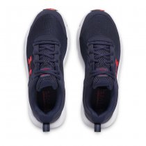 Under Armour Mens Charged Assert 10 Running Shoes - Navy Blue / Navy Blue / Red - 7.5