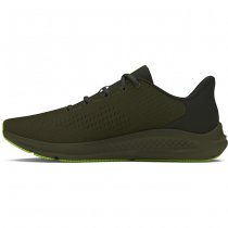 Under Armour Mens Charged Pursuit 3 Big Logo Running Shoes - Olive / Baroque Green / Morph Green - 8.5