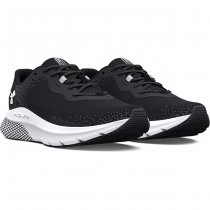 Under Armour Mens HOVR Turbulence 2 Running Shoes - Black / Jet Grey / White - 8.5