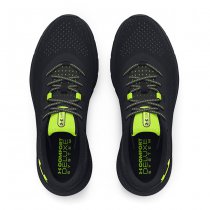 Under Armour Mens HOVR Turbulence 2 Running Shoes - Black / High Vis Yellow - 10.5