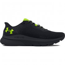 Under Armour Mens HOVR Turbulence 2 Running Shoes - Black / High Vis Yellow - 9.5