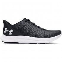 Under Armour Mens Charged Speed Swift Running Shoes - Black / White