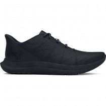 Under Armour Mens Charged Speed Swift Running Shoes - Black / Black / Black - 14