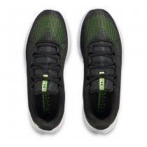 Under Armour Mens Charged Speed Swift Running Shoes - Black / Black / Hyper Green - 10