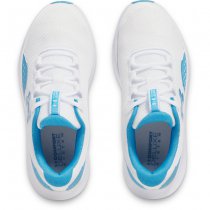 Under Armour Mens Surge 4 Running Shoes - White / Ether Blue - 8