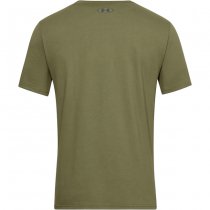 Under Armour Mens Freedom Left Chest T-Shirt - Marine OD Green / Baroque Green - 3XL