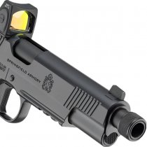 Springfield Armory 1911 Operator AOS Pistol 5.75 Inch Threaded Barrel .45 ACP - Black