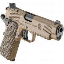 Springfield Armory 1911 TRP CC 4.25 Inch Light Rail AOS Pistol 9x19mm - Coyote