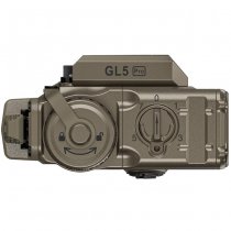 RovyVon GL5 Pro 4-in-1 Rail Mounted Light & Laser - Tan