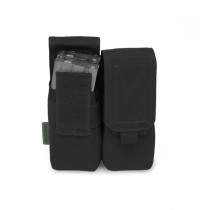 Warrior Double M4 Magazine Pouch - Black 1