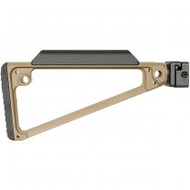 Midwest Industries Triangle Side Folding Stock - Dark Earth