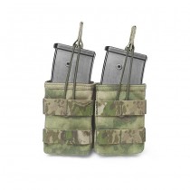 Warrior Double G36 / SIG 550 Open Magazine Pouch - A-Tacs FG