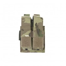 Warrior Double 9mm Pistol Magazine Pouch - Multicam 1