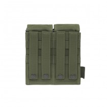 Warrior Double M4 Magazine Pouch - Olive 2