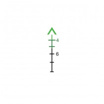 Trijicon TA11E-G 3.5x35 ACOG Chevron Green .308 4