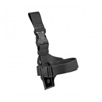 Safariland Lightweight Leg Shroud & Quick Release Leg Strap Complete Assembly - Black 1