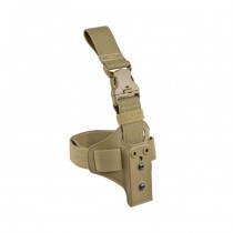 Safariland Lightweight Leg Shroud & Quick Release Leg Strap Complete Assembly - FDE Brown