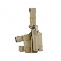 Safariland 6004 SLS Tactical Holster Glock 17/22 & Surefire X300 Left Hand - FDE Brown