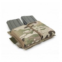 Warrior Double Elastic Magazine Pouch - Multicam 2