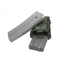 Warrior Double Quick Mag Pouch - Olive 4